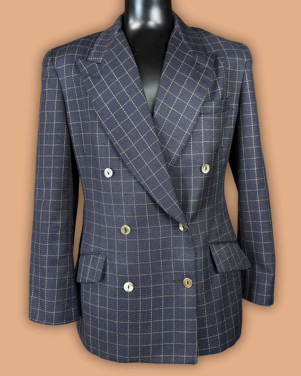 Barry Bricken Windowpane Blazer
