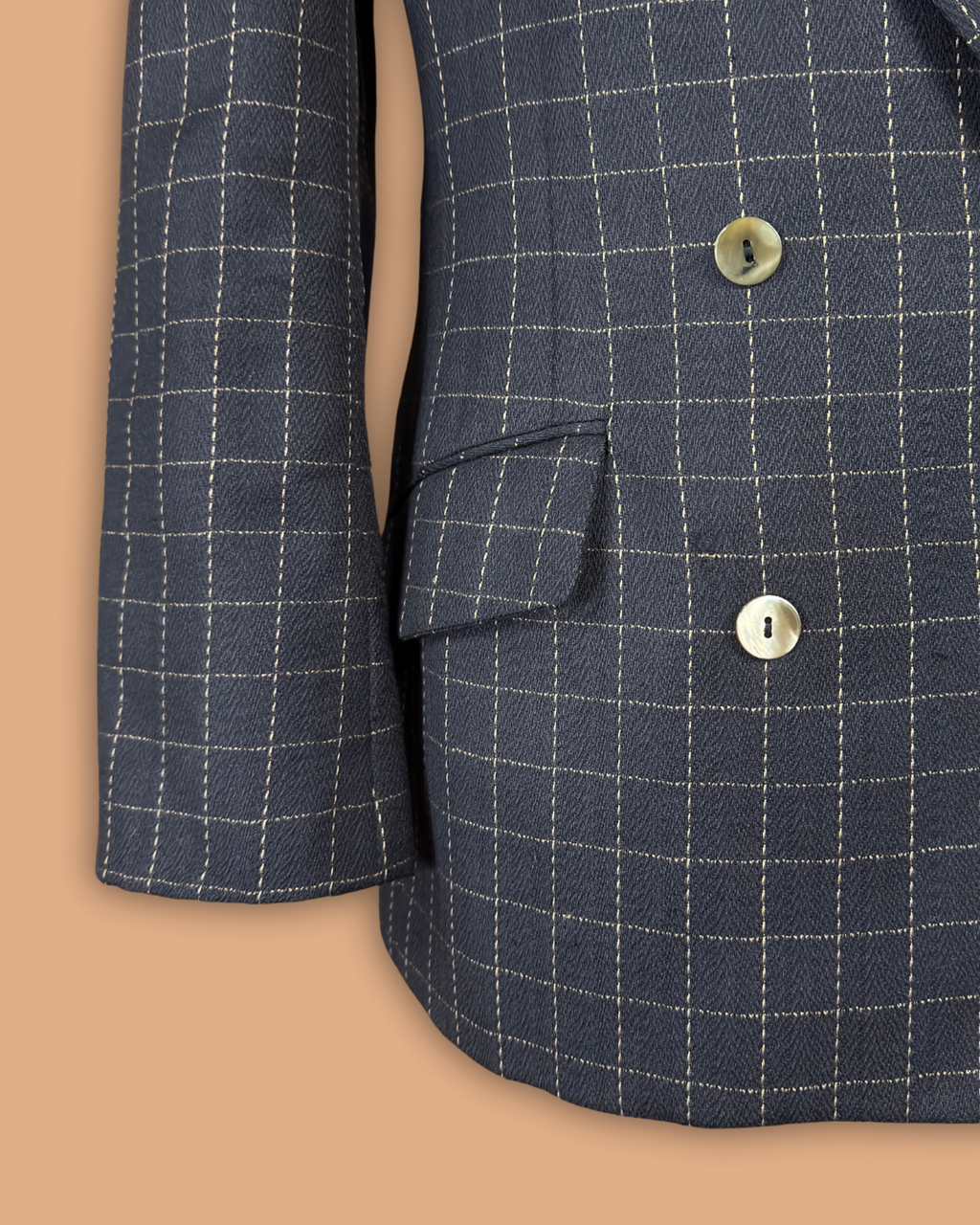Barry Bricken Windowpane Blazer