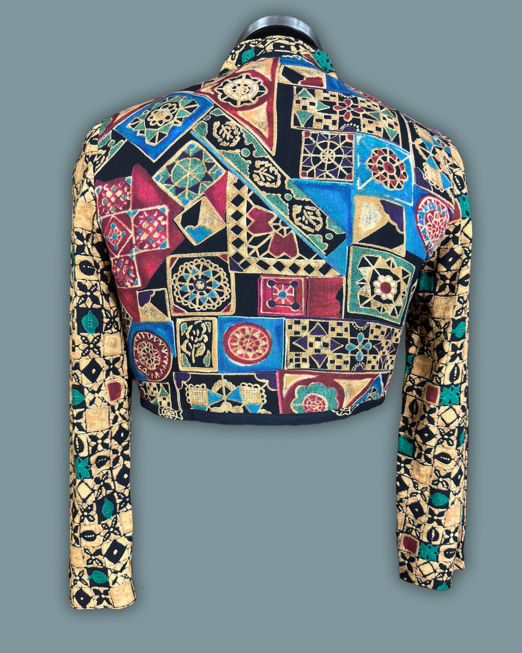 Carole Little Petites Geometric Shrug