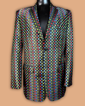 Leonardi Polka Dot Blazer