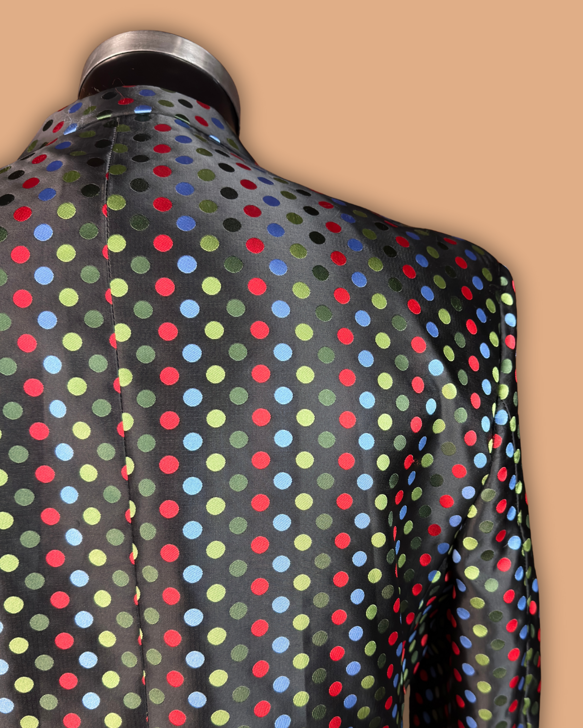 Leonardi Polka Dot Blazer