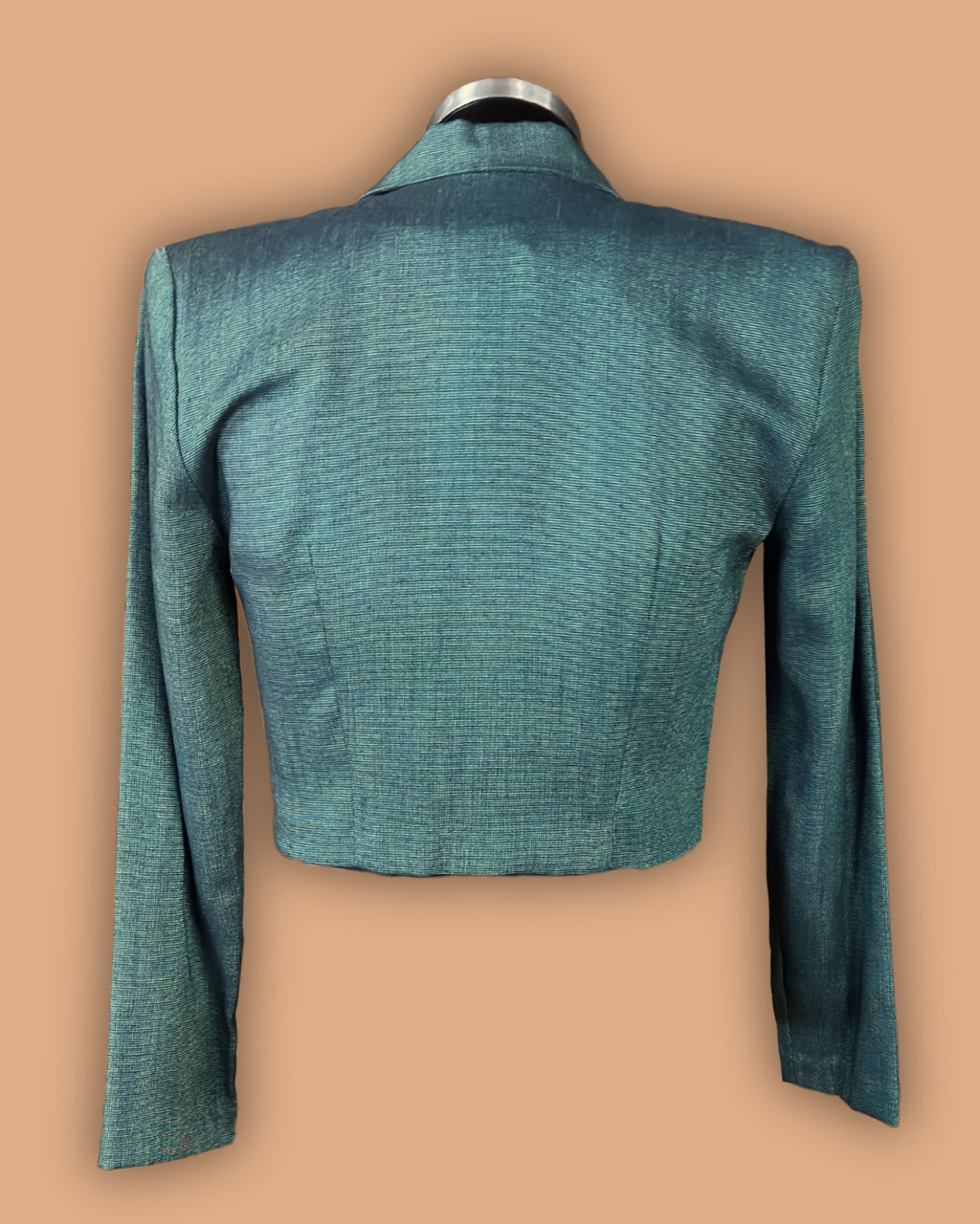 Rampage Green Crop Blazer