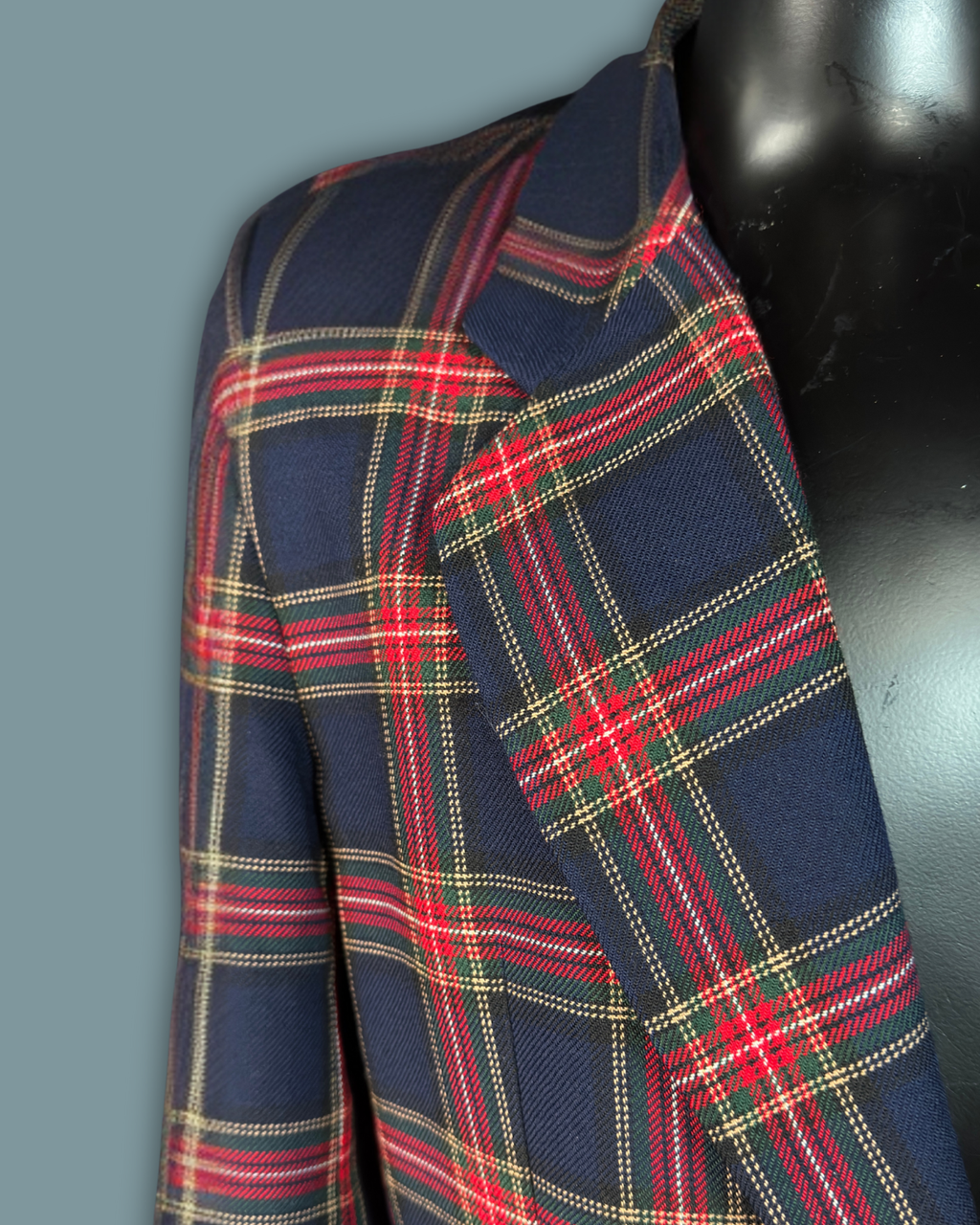 Brooks Brothers Tartan Wool Blazer