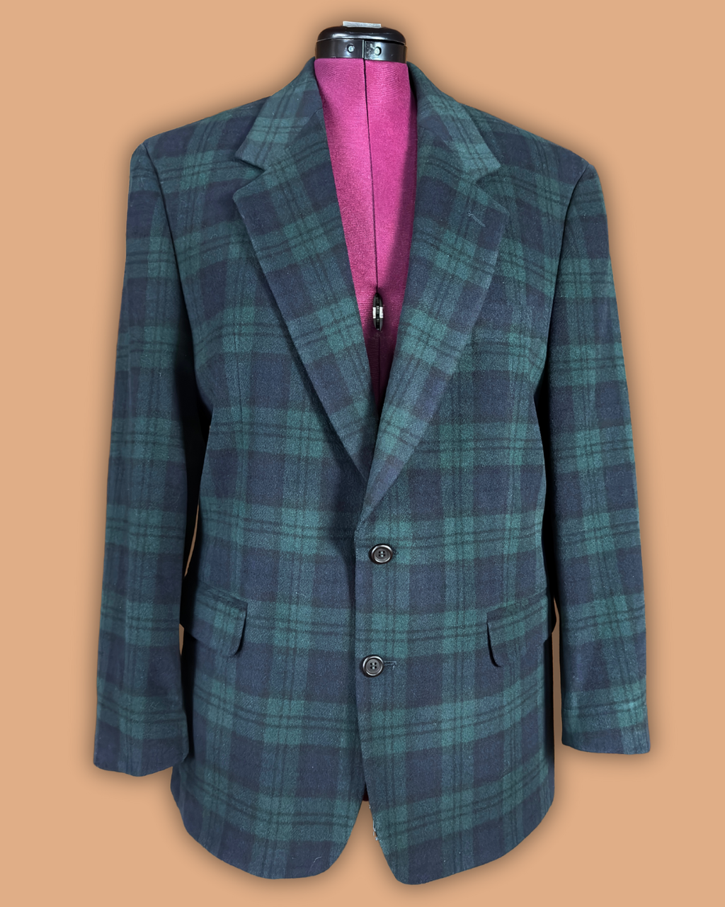 Moores Plaid Blazer