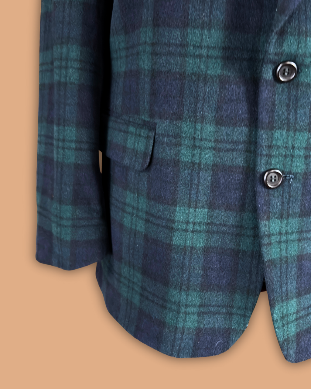 Moores Plaid Blazer