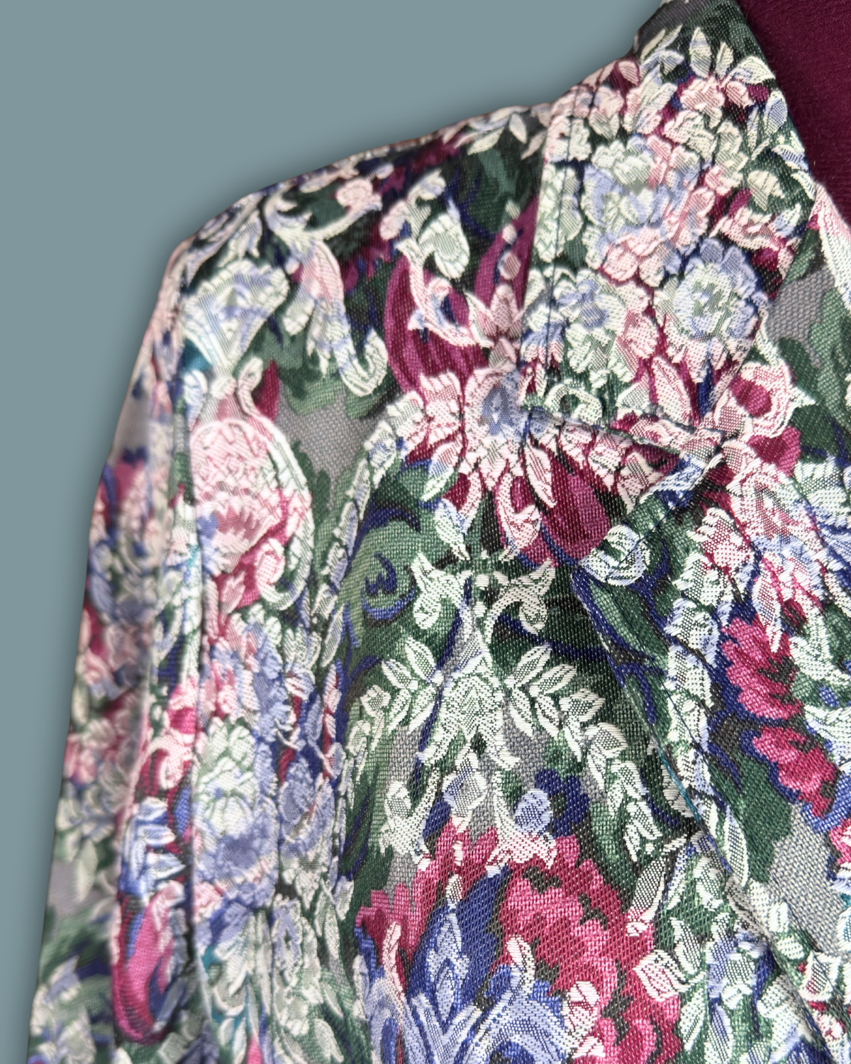 Lori by AM Casuals Floral Blazer
