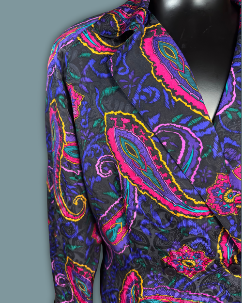 Classiques Floral Silk Blazer