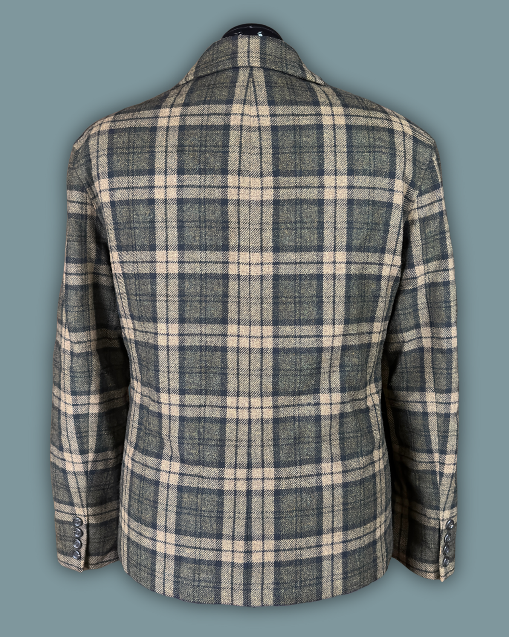 Banana Republic Plaid Wool Blazer