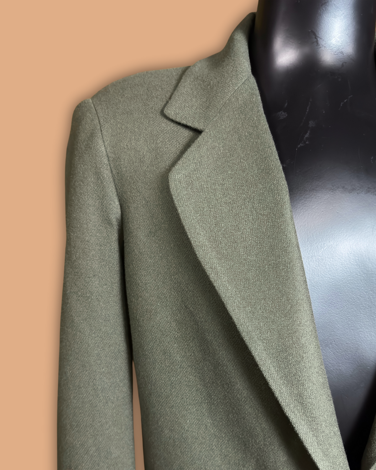 Savanna 114 Olive Wool Blazer