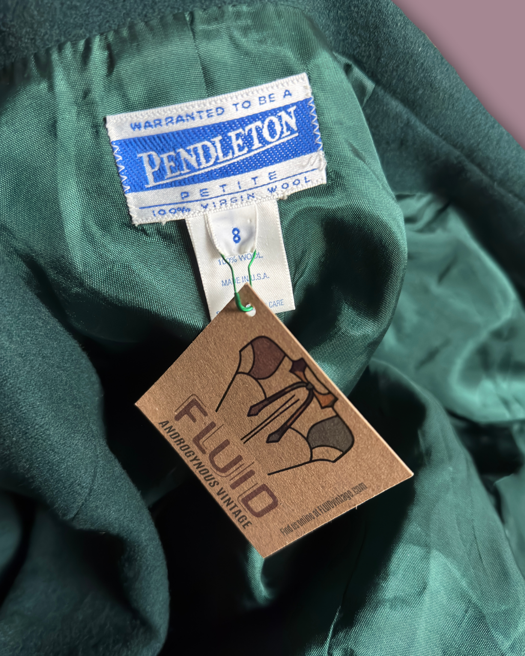 Pendleton Evergreen Wool Blazer