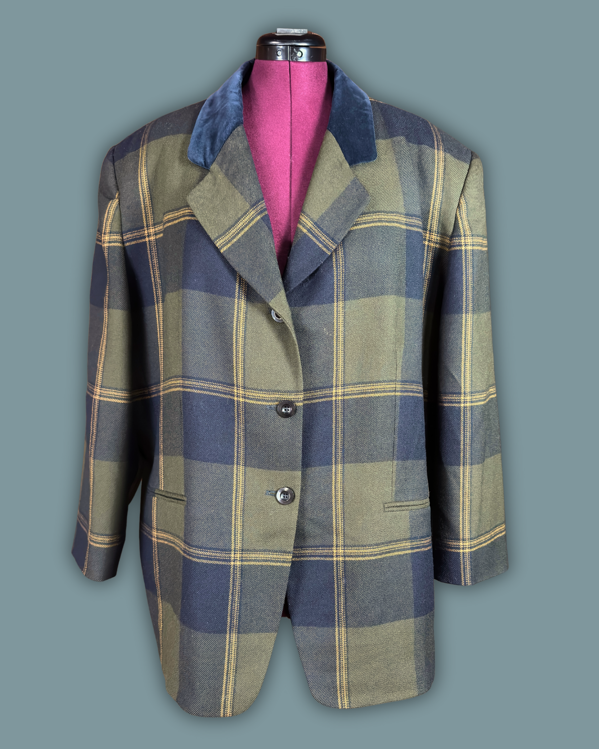 Jones New York Plaid Blazer