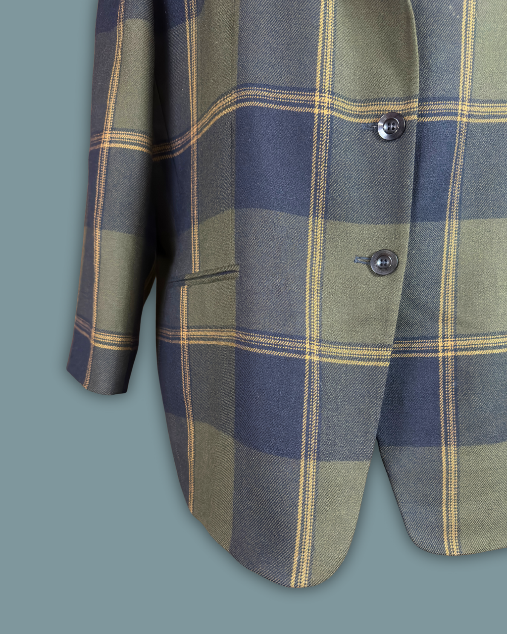 Jones New York Plaid Blazer