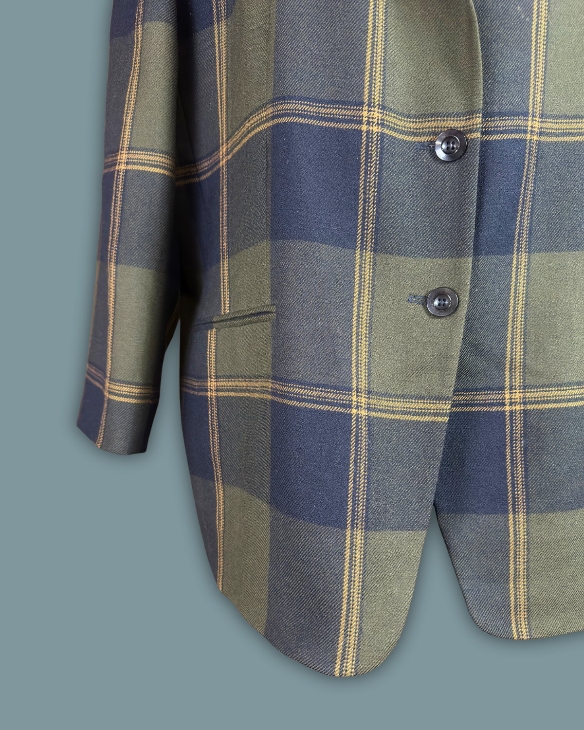 Jones New York Plaid Blazer