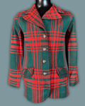 Jack Winter Holiday Plaid Blazer