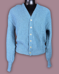 Saxony Casuals Blue Mohair Cardigan