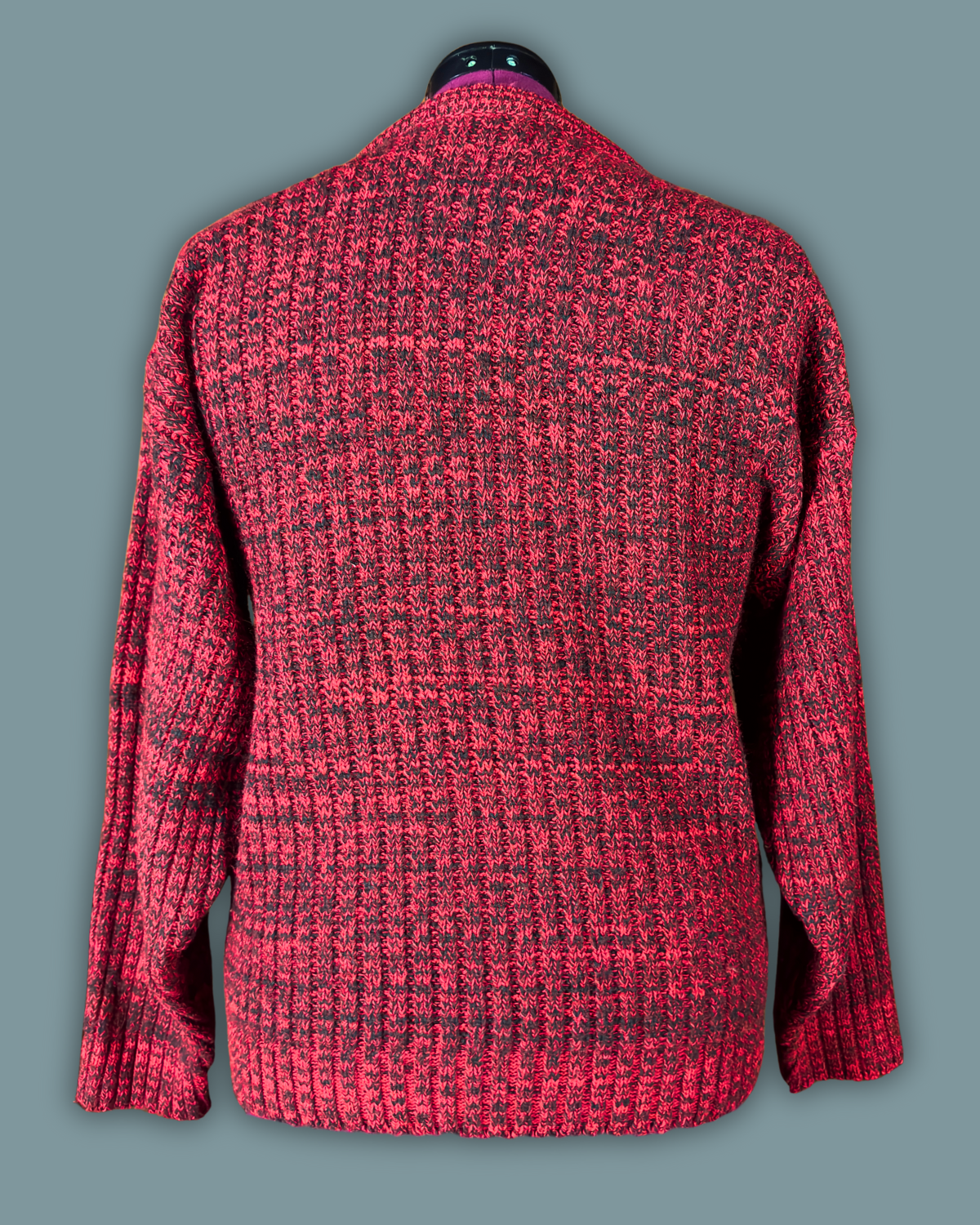 Trend Basics Red Heather Sweater
