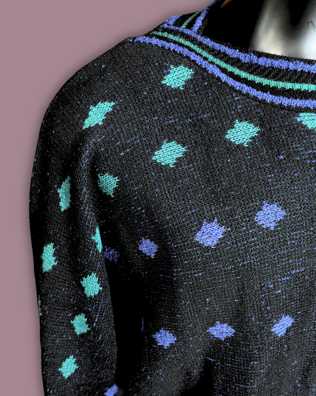 Carlo Colucci Geometric Sweater