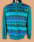 Cricket Lane Teal Sweater