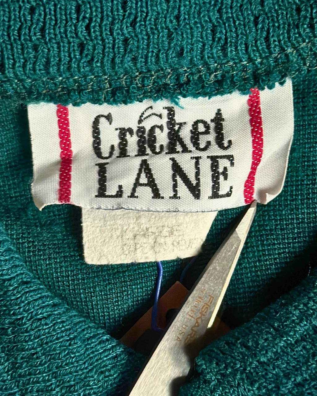 Cricket Lane Teal Sweater