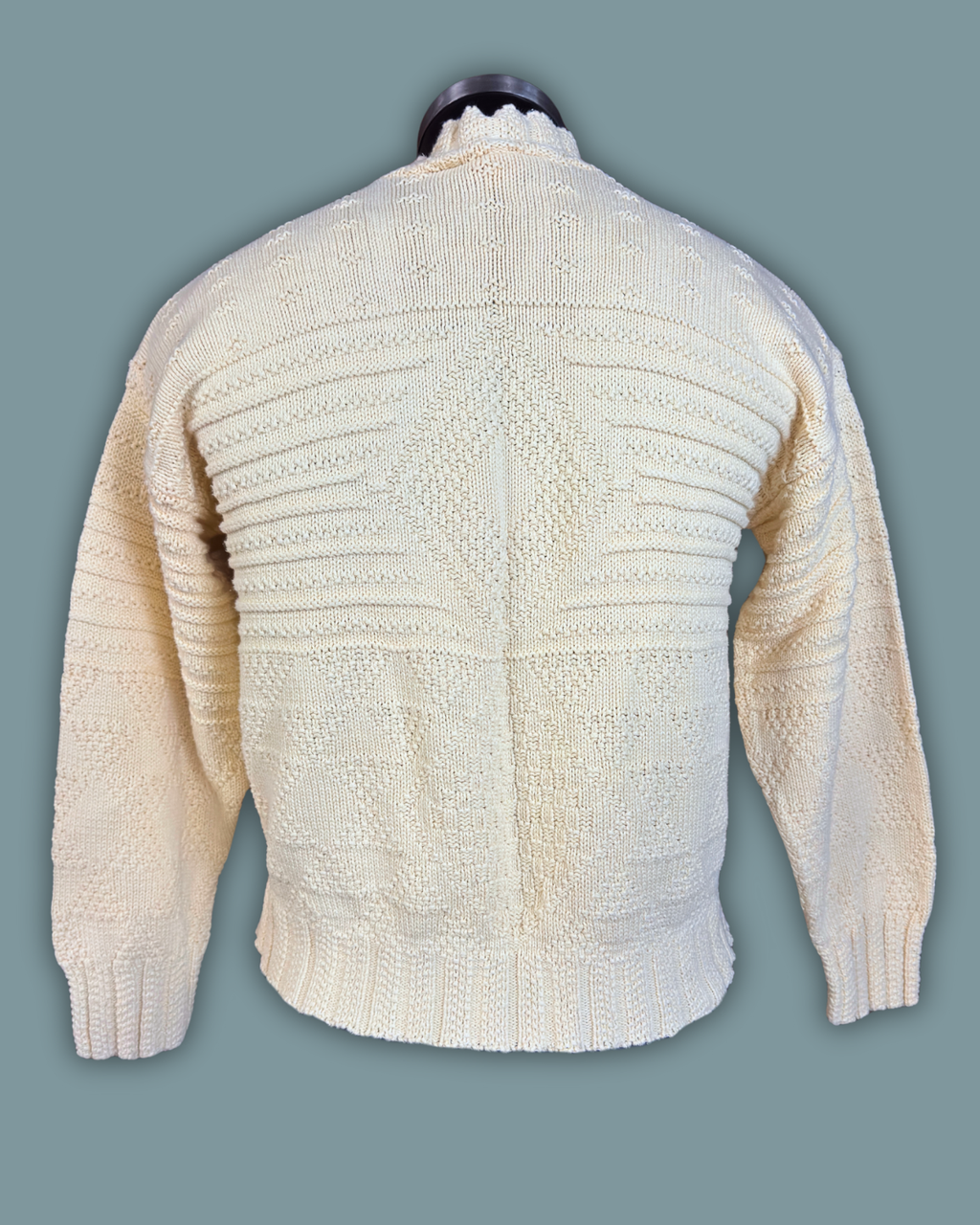 Bedford Fair Cream Geometric Sweater
