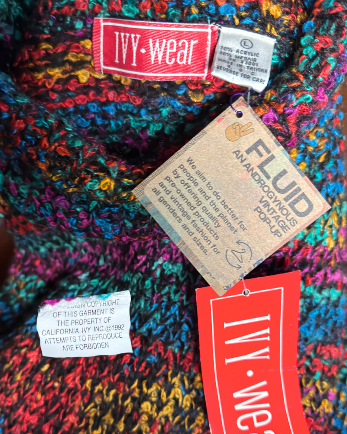 Ivy Wear Rainbow Sweater
