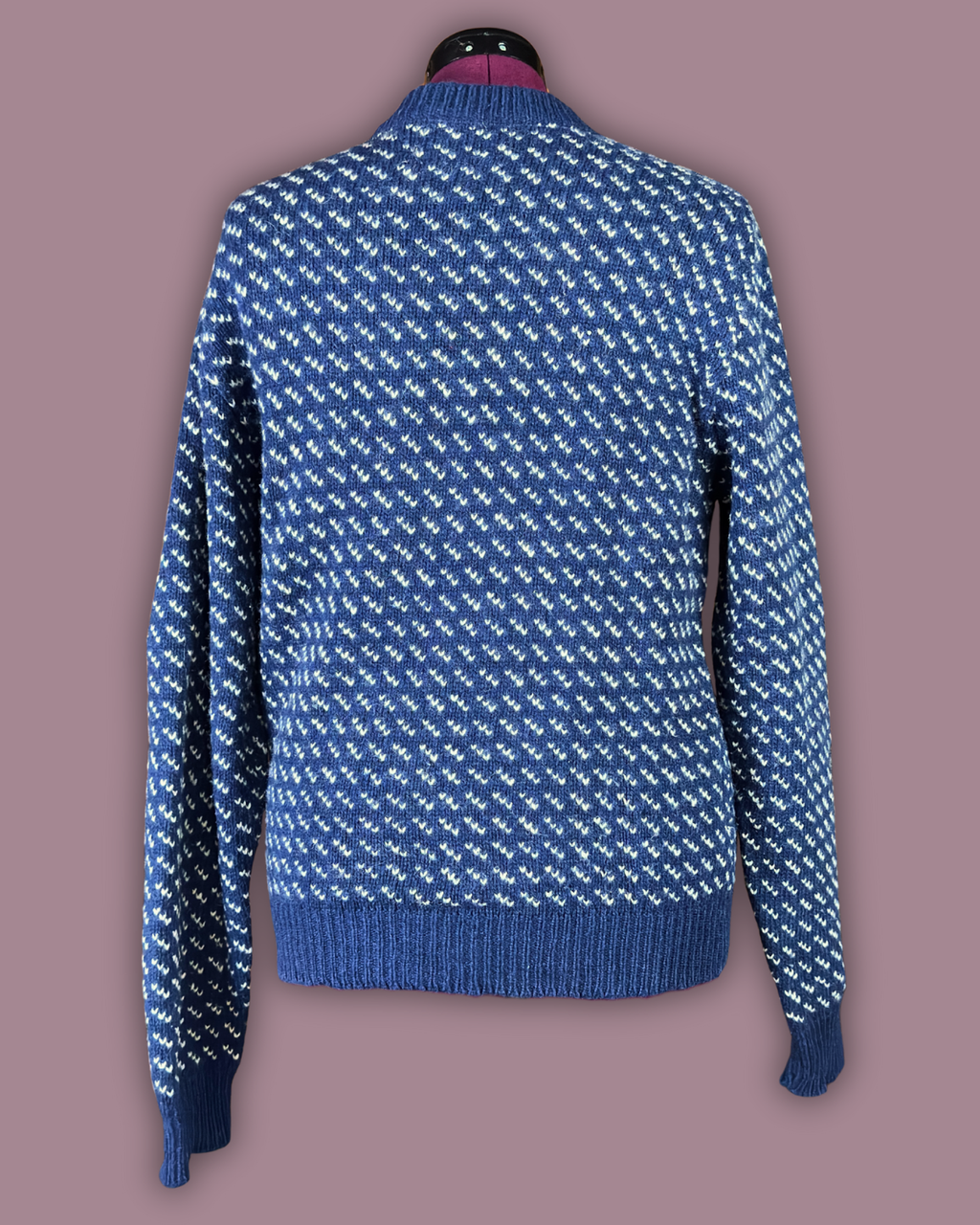 Cambridge Dry Goods Navy Birdseye Sweater