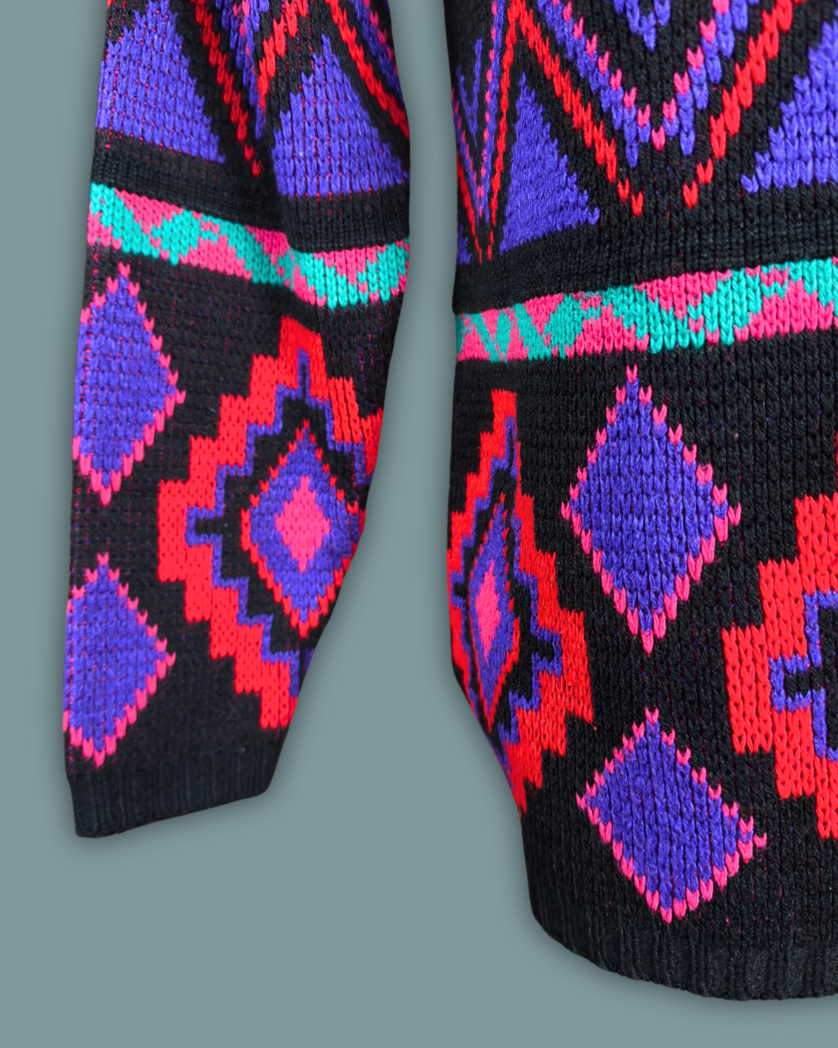 Croquet Club Geometric Sweater