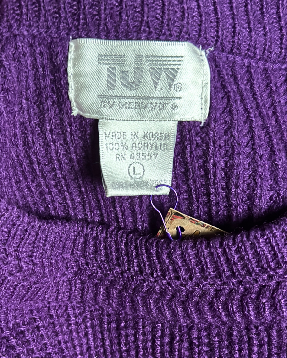 TJW Purple Sweater