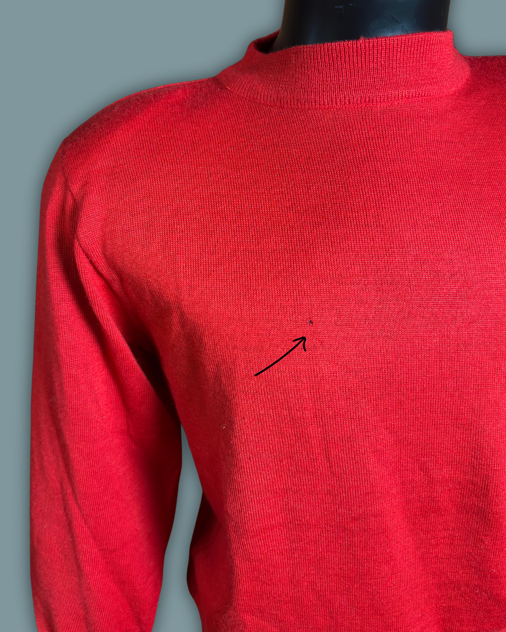 Schrader Red Wool Sweater