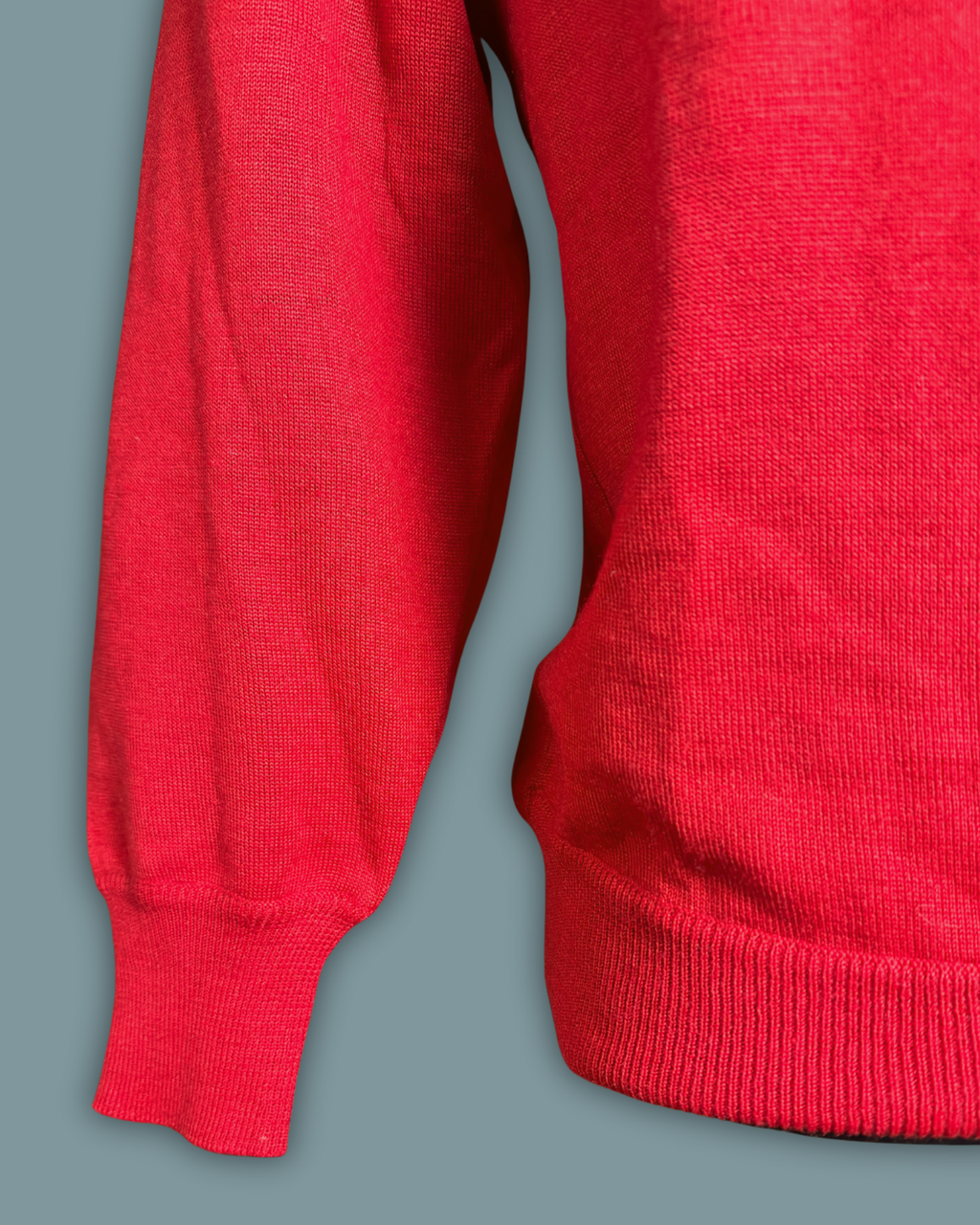 Schrader Red Wool Sweater