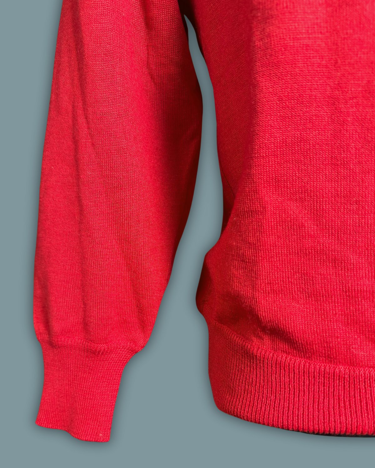 Schrader Red Wool Sweater