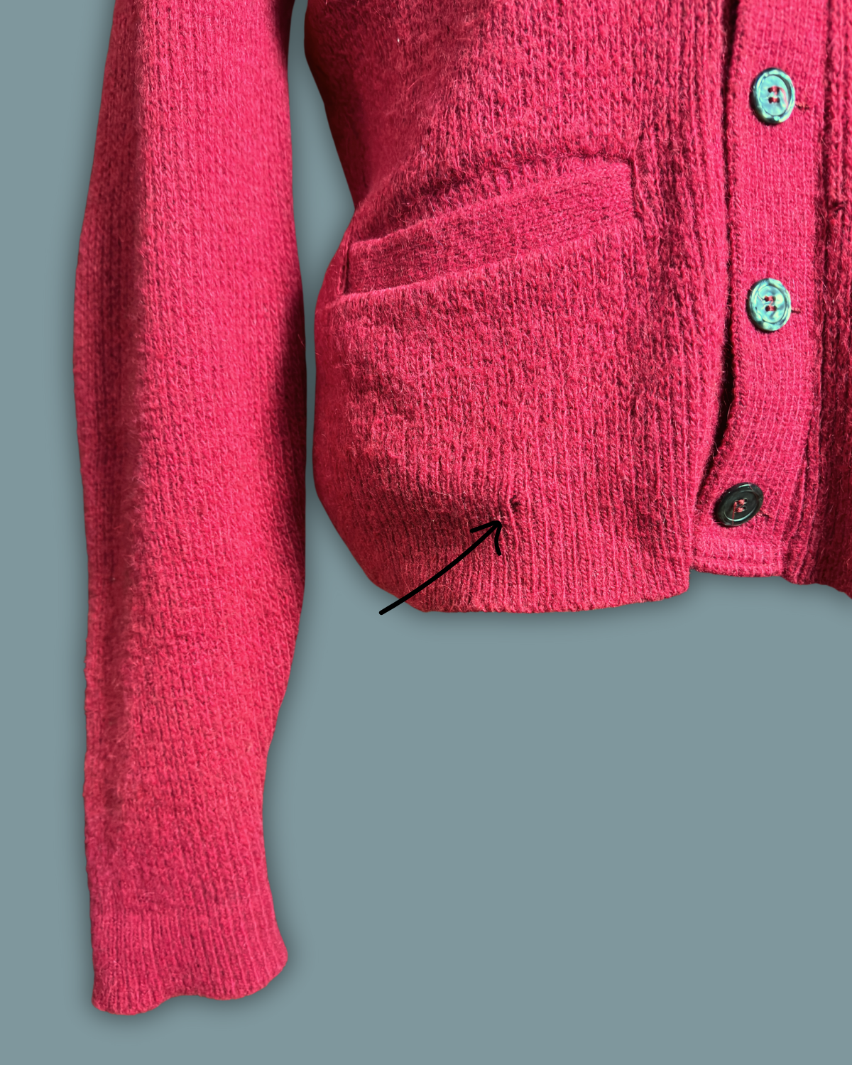 Sears Sportswear Alpaca Wool Cardigan