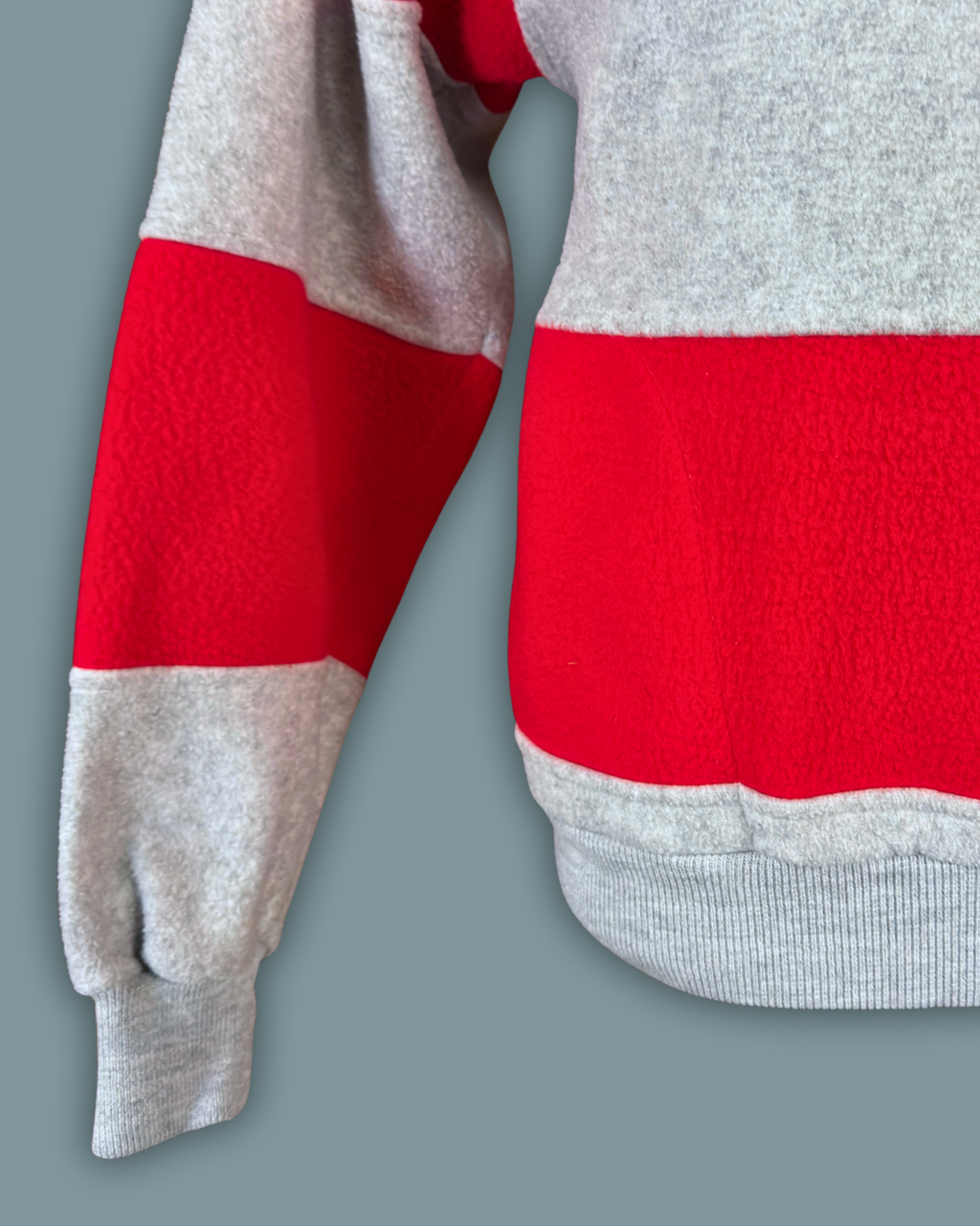 Emotions Red and Grey Sweatshirt