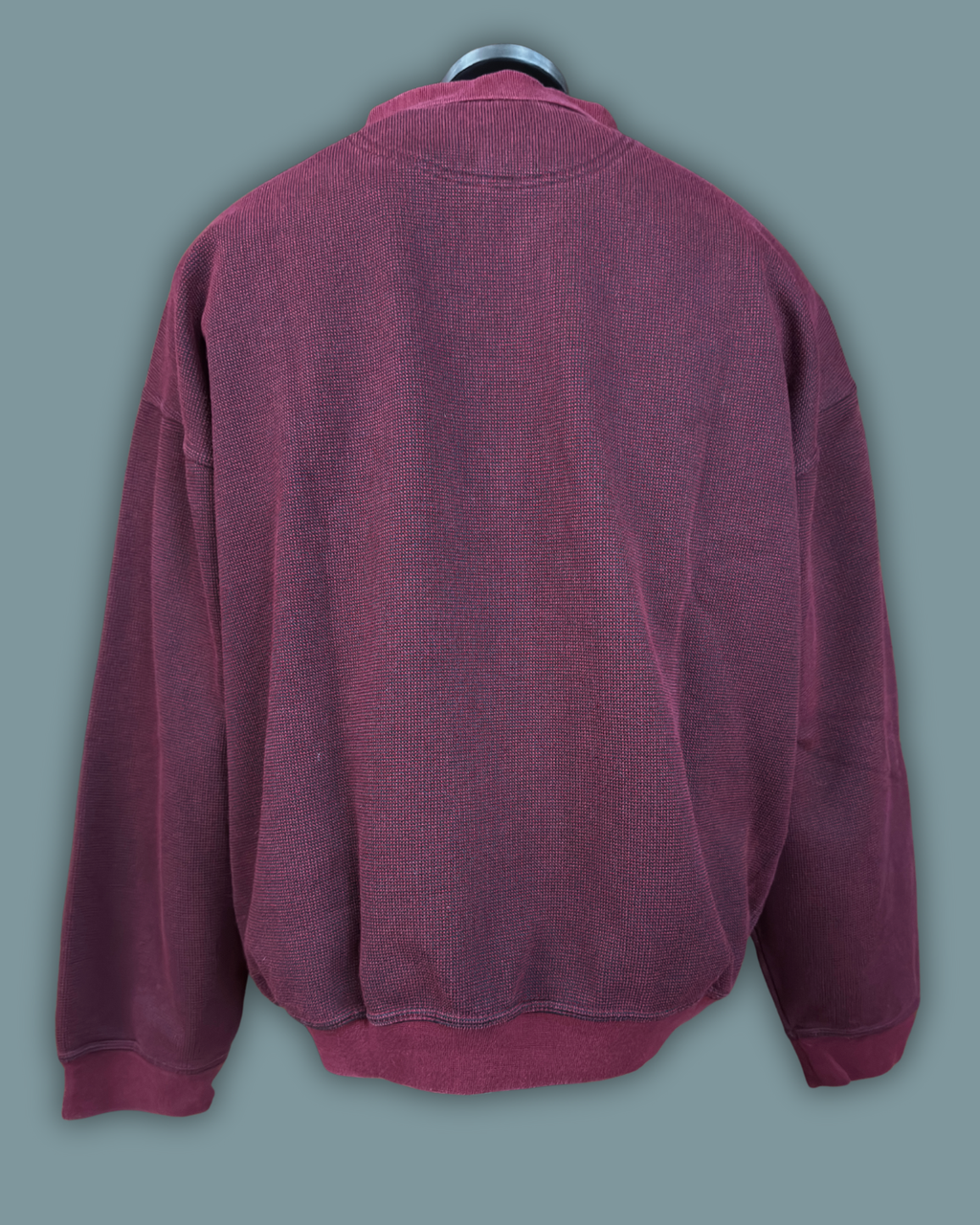 Norm Thompson Maroon Polo Sweatshirt