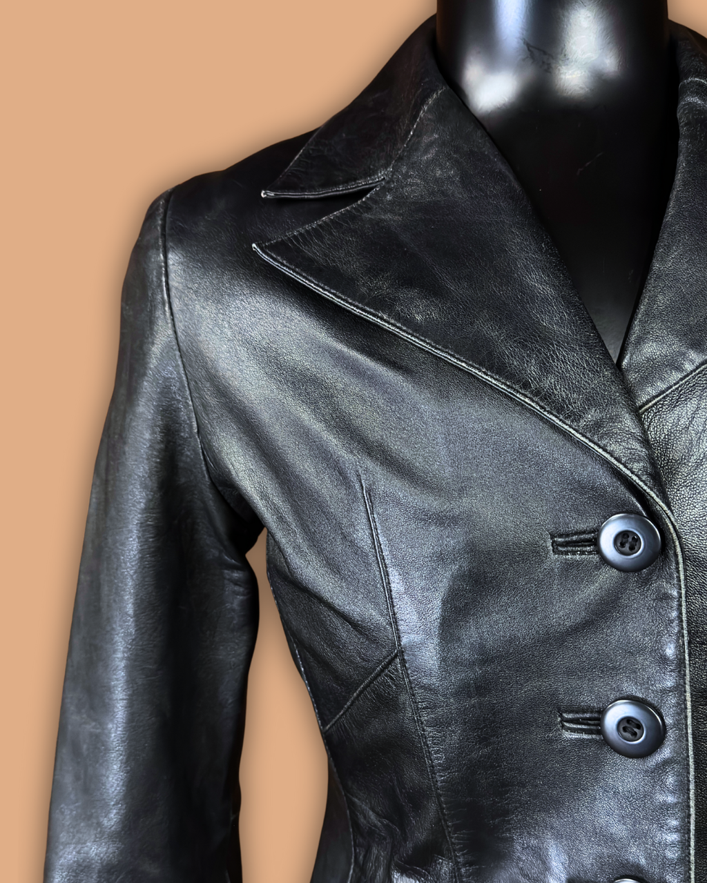 Wilson's Leather Black Jacket
