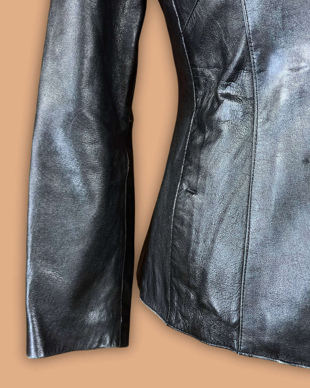 Wilson's Leather Black Jacket