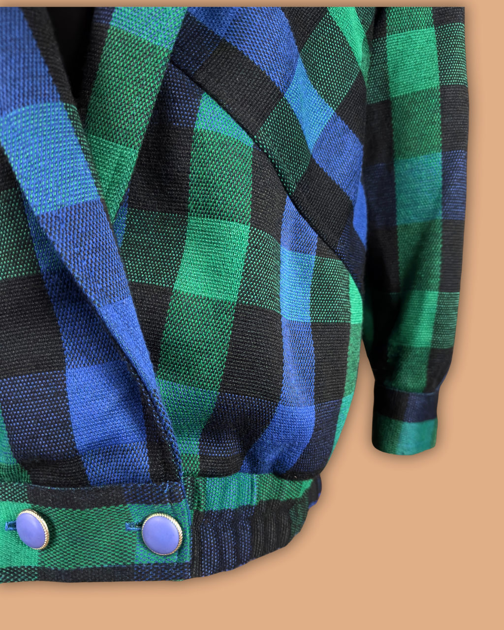 Rebecca Stessens Plaid Shacket