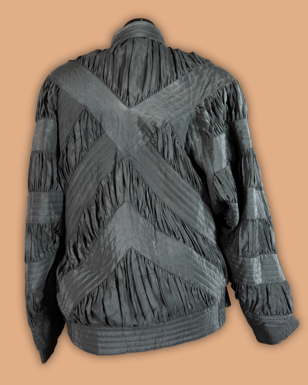 Perlita Black Button-up Jacket