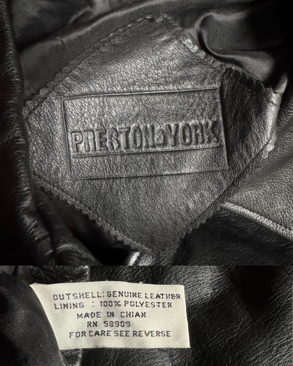Preston & York Leather Jacket