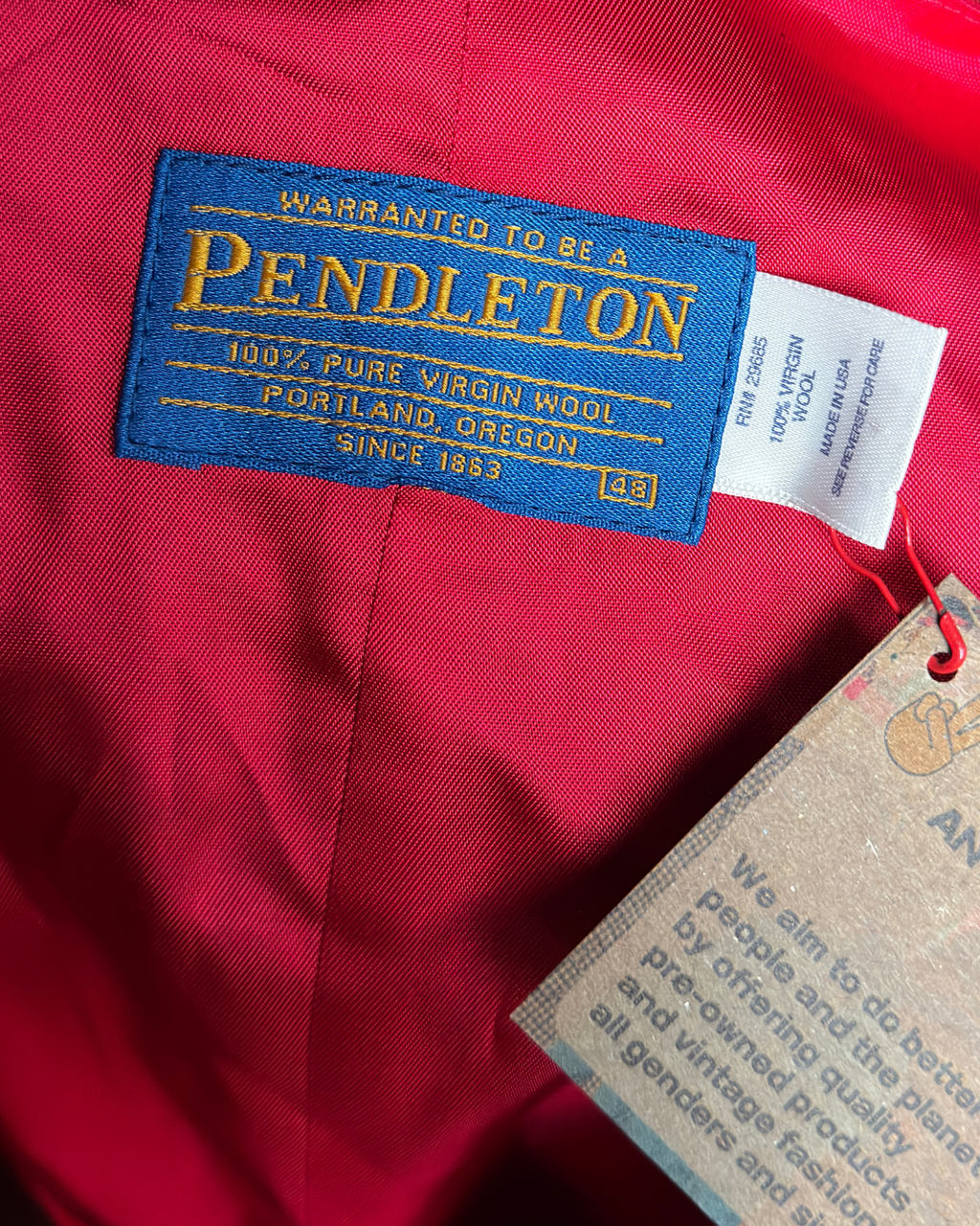 Pendleton Wool Vest