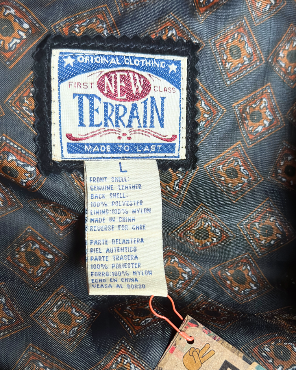 New Terrain Black Suede Vest