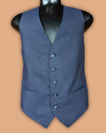 Yves Saint Laurent Wool Striped Vest