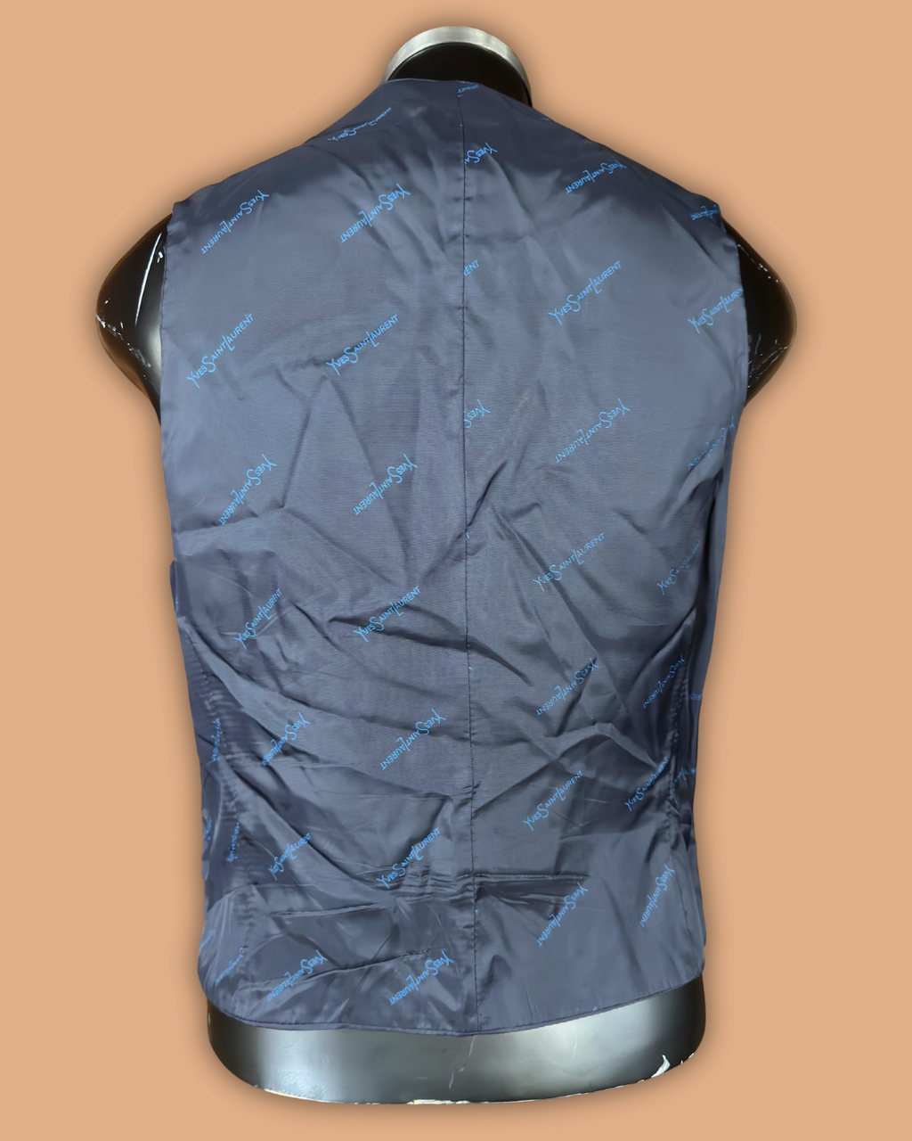 Yves Saint Laurent Wool Striped Vest