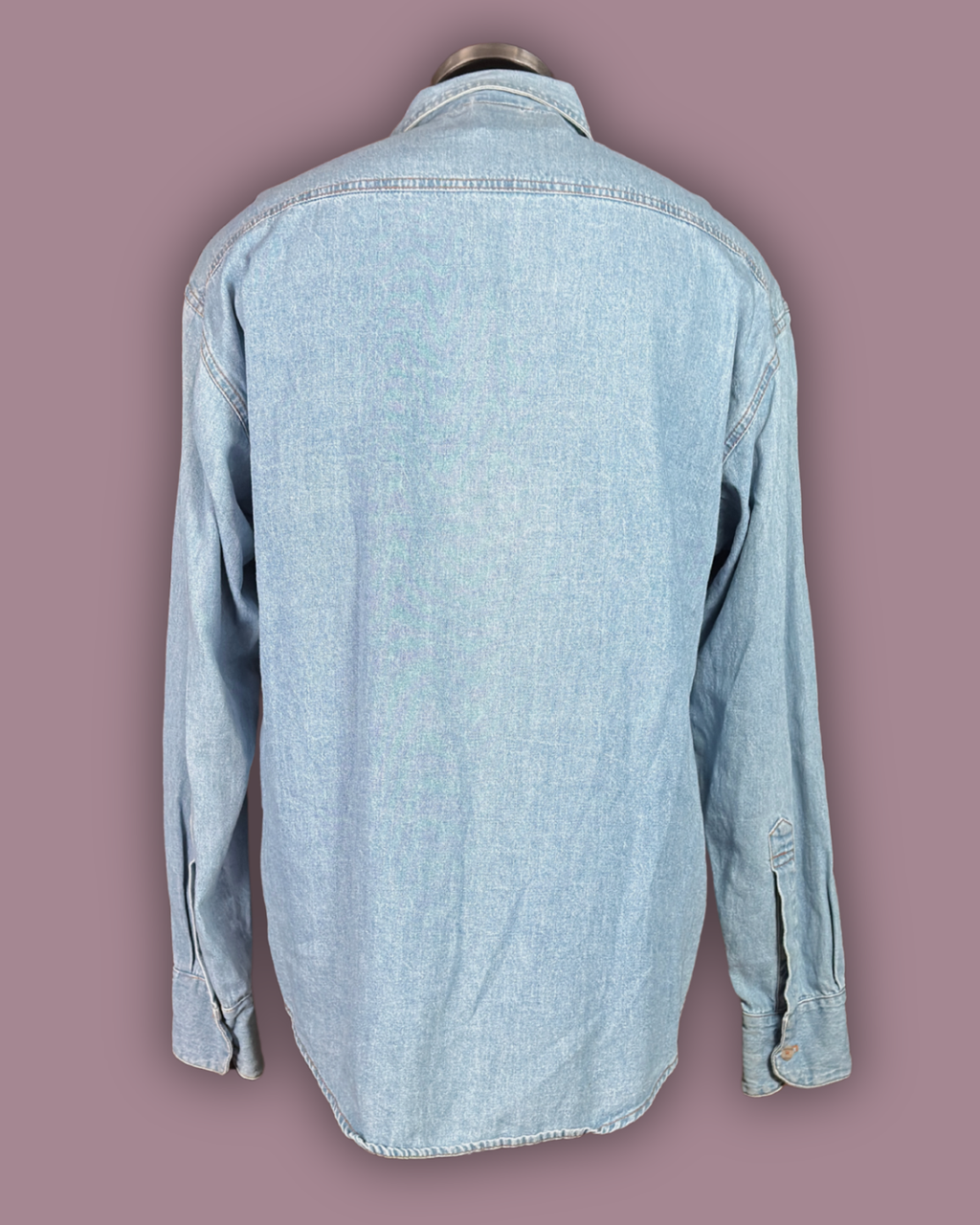 SAP MAN Denim & Leather Shirt