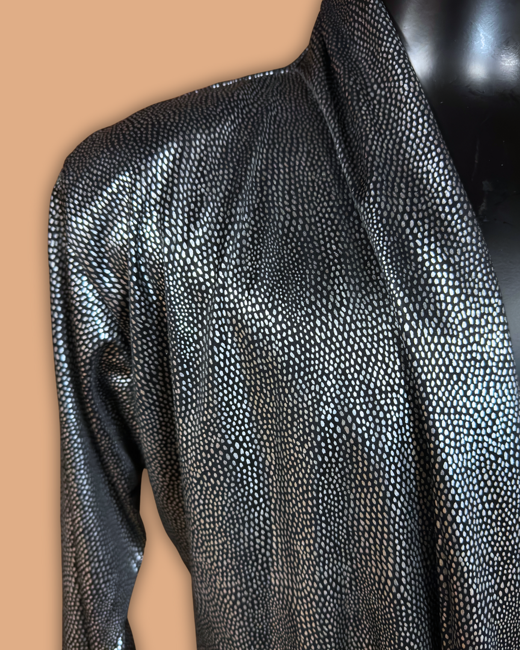 Korrigan Silver Metallic Shrug