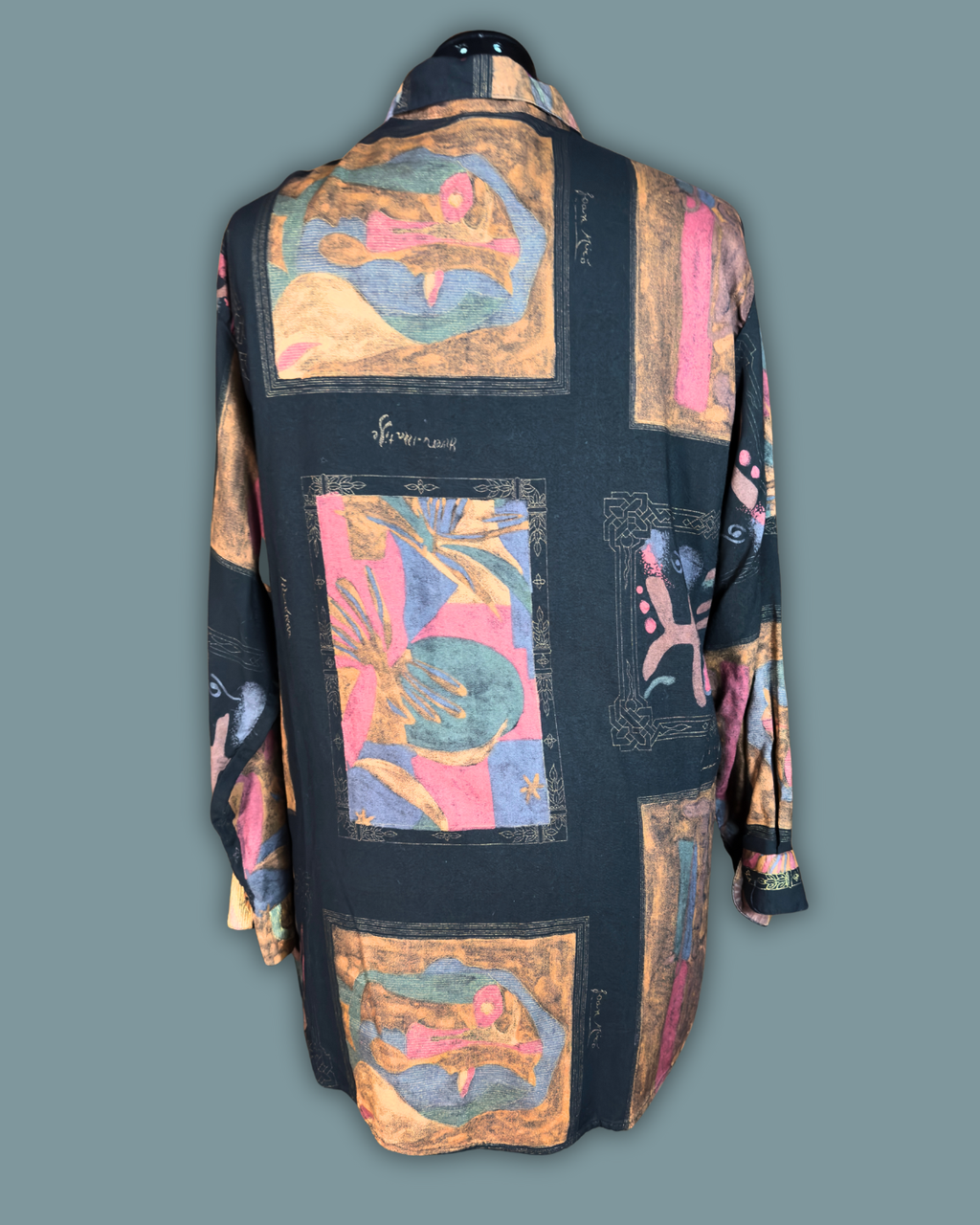 Très Paquette Black Artistic Shirt