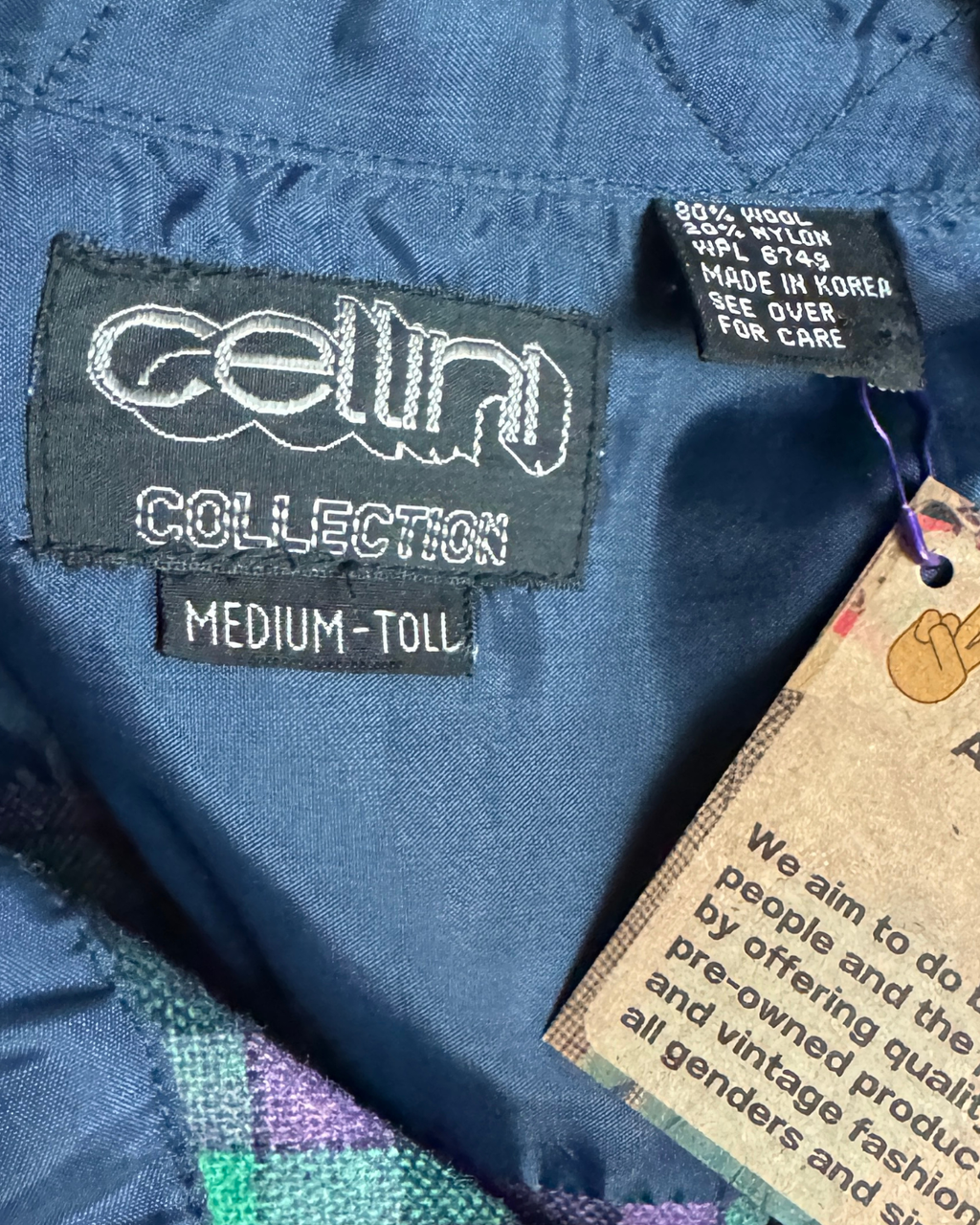 Cellini Collection Plaid Flannel