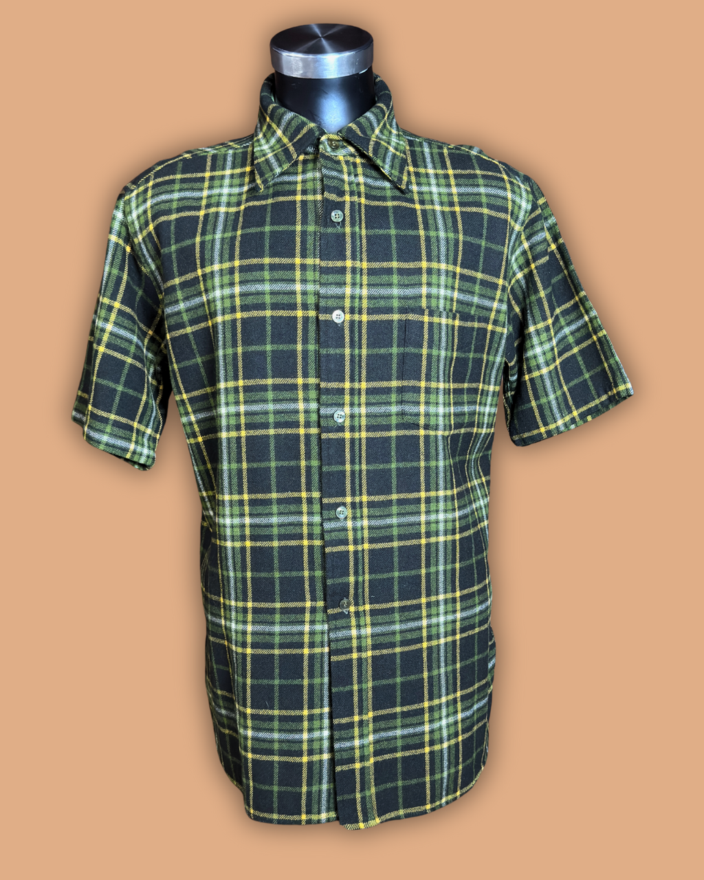 Pendleton Green Wool Short Sleeve