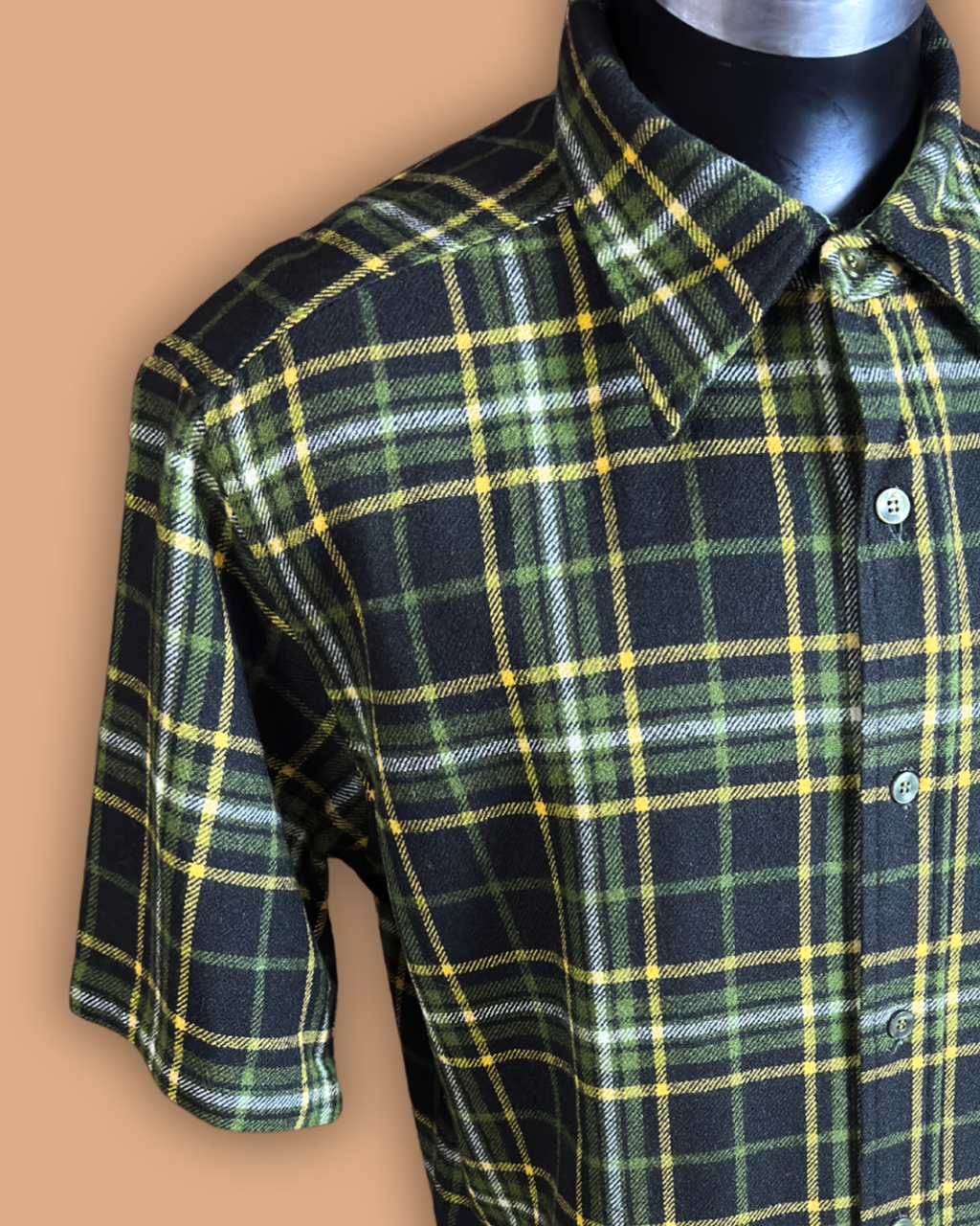 Pendleton Green Wool Short Sleeve