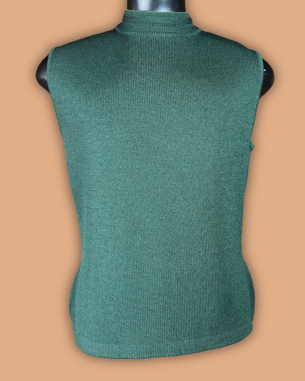 St. John Collection by Marie Gray Evergreen Mockneck Tank